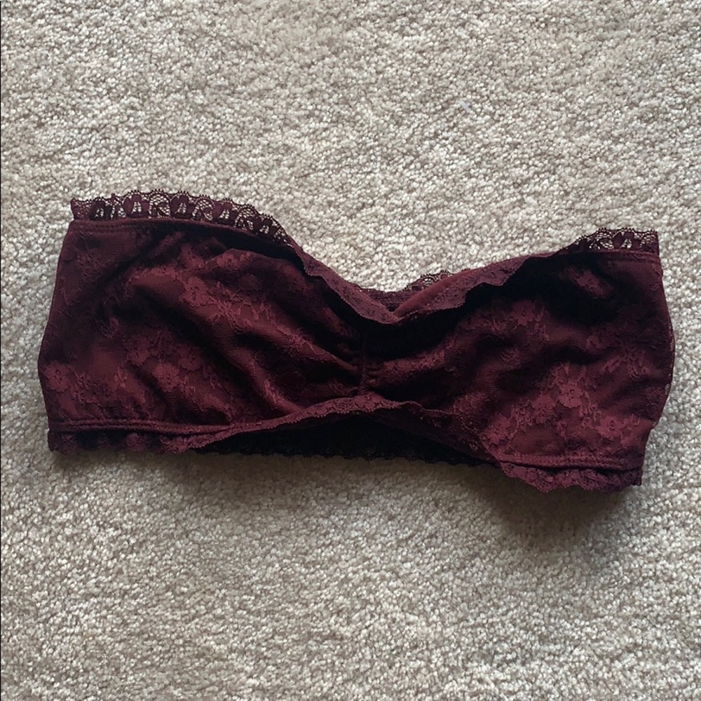 Maroon Garage bandeau size medium